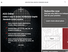 Tablet Screenshot of graphicstandards.com